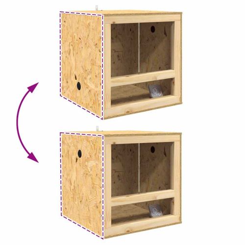 Терариум Кафяво 50 x 50 x 50 cm ОСБ