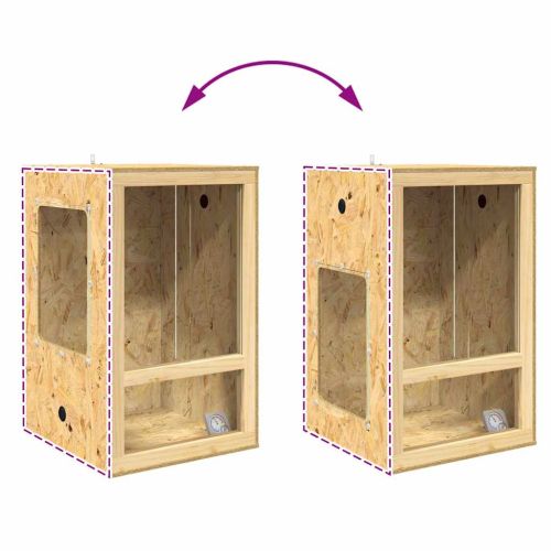 Терариум Кафяво 50 x 50 x 80 cm ОСБ