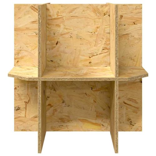 Основна за терариум Кафяво 50 x 50 x 50 cm ОСБ