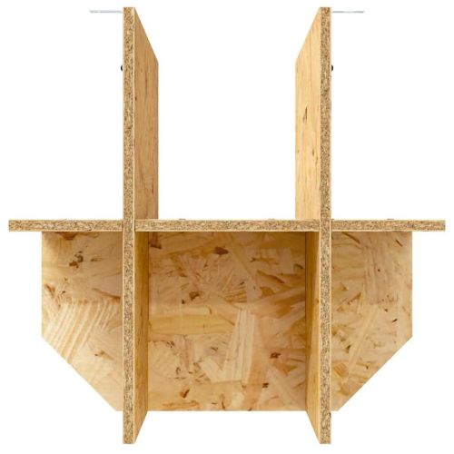 Основна за терариум с рафт Кафяво 40 x 40 x 50 cm ОСБ