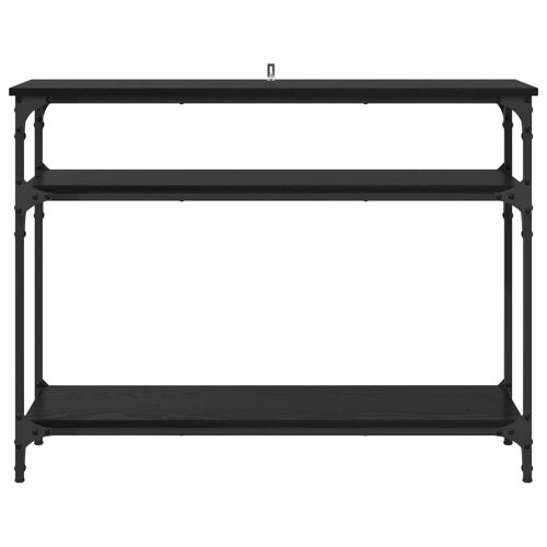Конзолна маса Черния дъб 100 x 29 x 75 см Инженерно дърво