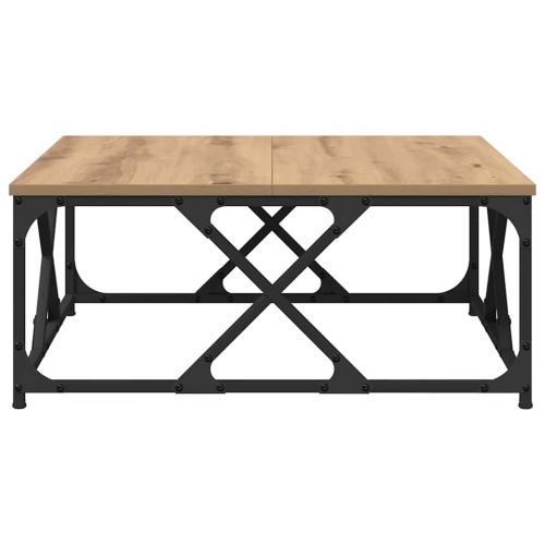 Масичка за кафе Дъб 70 x 70 x 30 cm Инженерно дърво