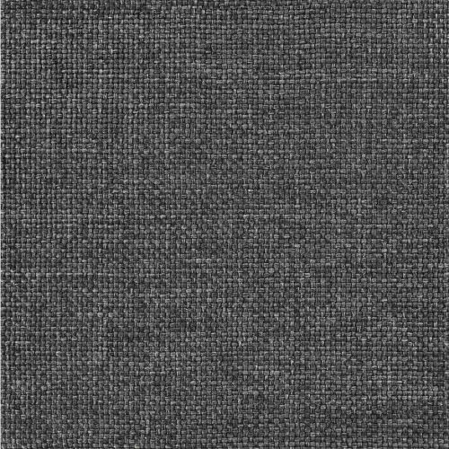 Леглова рамка с тапицирана гръбна част Тъмен сив 200 x 200 cm