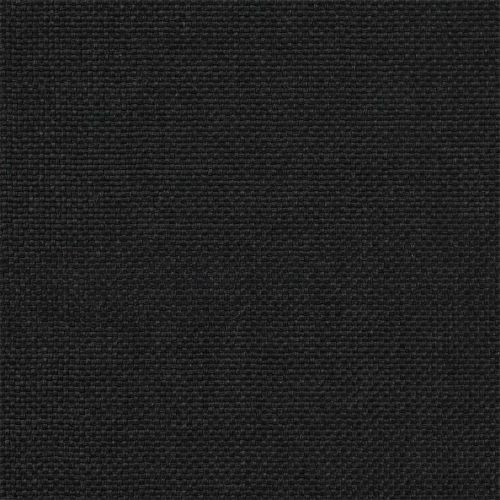 Леглова рамка с тапицирана гръбна част Черно 200 x 200 cm