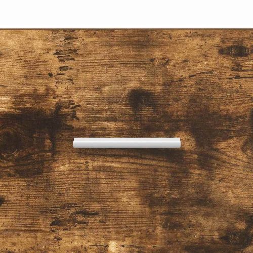 Табла с шкаф с чекмедже 3 pcs Старо дърво Инженерно дърво