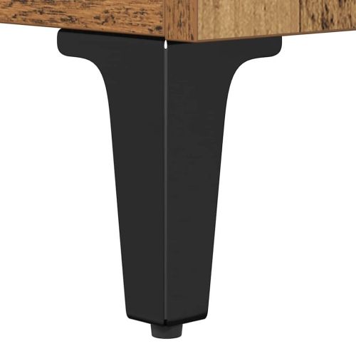 Висок шкаф Старо дърво 69,5 x 34 x 180 см Инженерно дърво