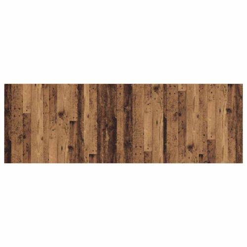 Табла с шкаф с чекмедже 3 pcs Старо дърво Инженерно дърво