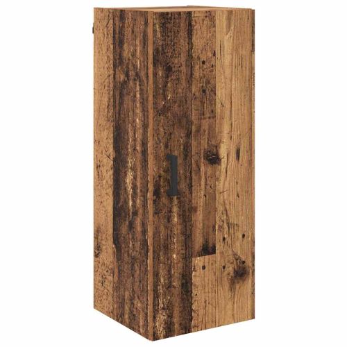 Висок шкаф Старо дърво 69,5 x 34 x 180 см Инженерно дърво
