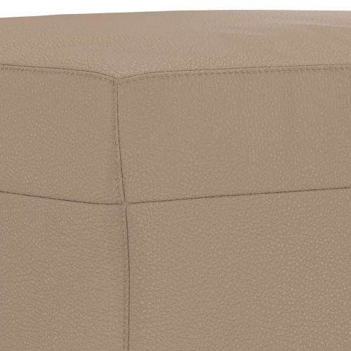 Пейка, капучино, 100x35x41 см, изкуствена кожа