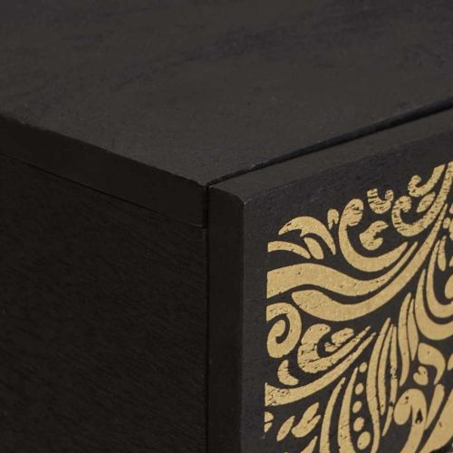 Масичка за кафе Черно Размер 100 x 54 x 40 см