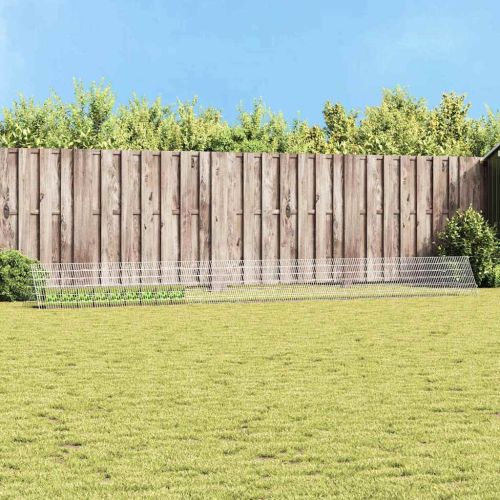 Клетка за заек Сребрист 650 x 55 x 55 см Галванизирана стомана