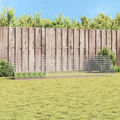 Клетка за заек Сребрист 215 x 100 x 85 см Галванизирана стомана