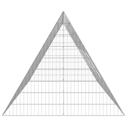 Клетка за заек Сребрист 215 x 100 x 85 см Галванизирана стомана