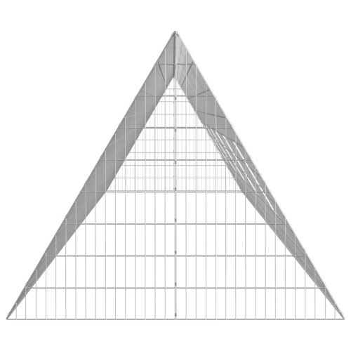 Клетка за заек Сребрист 215 x 100 x 85 см Галванизирана стомана