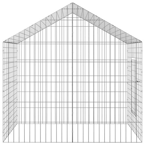 Клетка за заек Сребрист 400 x 78 x 78 см Галванизирана стомана