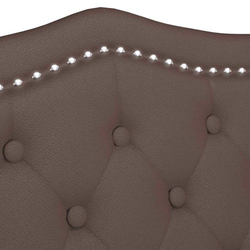 Пейка Честърфилд Кафяво 120.5 x 65 x 75 см Изкуствена