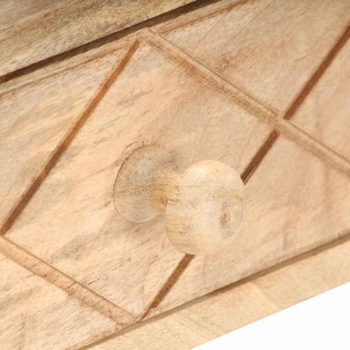 Тоалетка, 100x50x76 см, мангово дърво масив