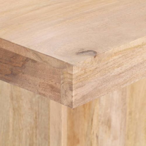 Трапезна маса, 120x120x77 cм, мангово дърво масив