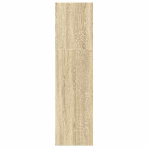 Библиотека, сонома дъб, 60x30x114 см, инженерно дърво