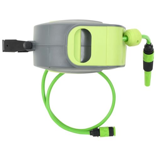 Стенна кутия за маркуч, автоматично прибиране, 10+1 м