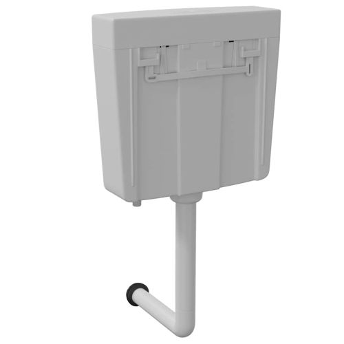 Тоалетно казанче с долен вход за вода, 3/6 л, сиво