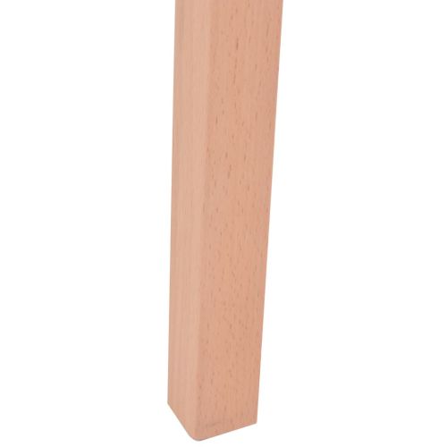 Трапезна маса и столове, 7 части, изкуствена кожа, дъб, кафяво