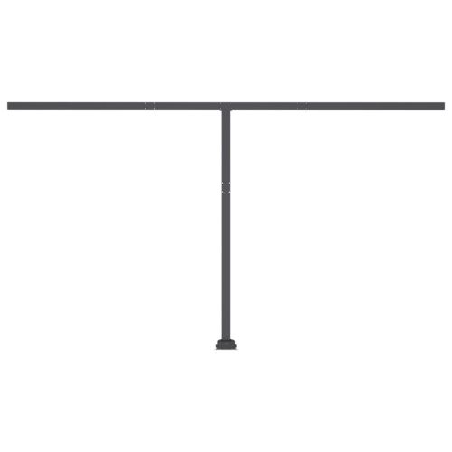 Свободностояща автоматична тента, 400x300 см, антрацит