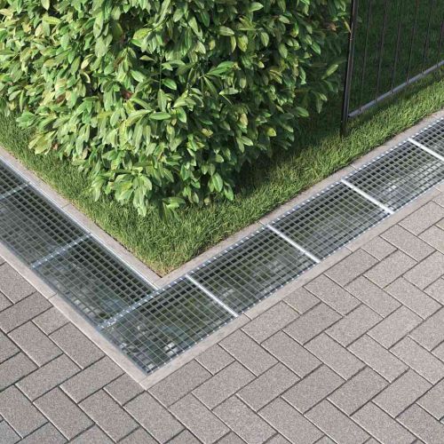 Решетка Сребрист 50 x 35 x 2 см Горещо поцинкована стомана