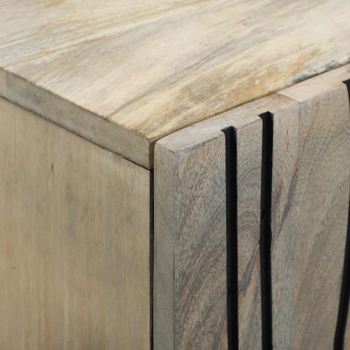 Шкаф за мивка в баня Бяло 62 x 33 x 58 см Инженерно дърво