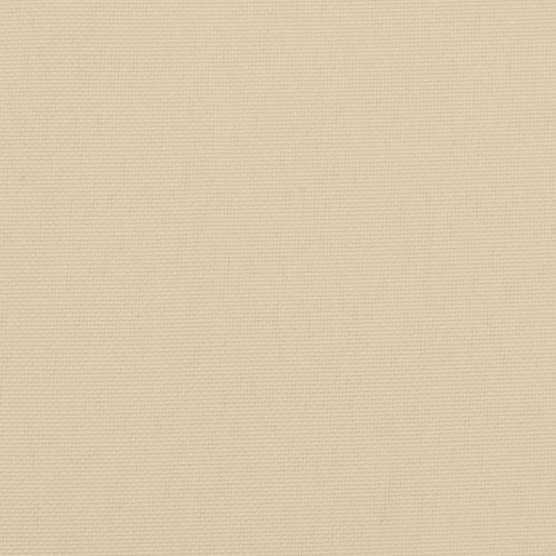 Възглавница за градинска пейка бежова 200x50x4 см оксфорд плат