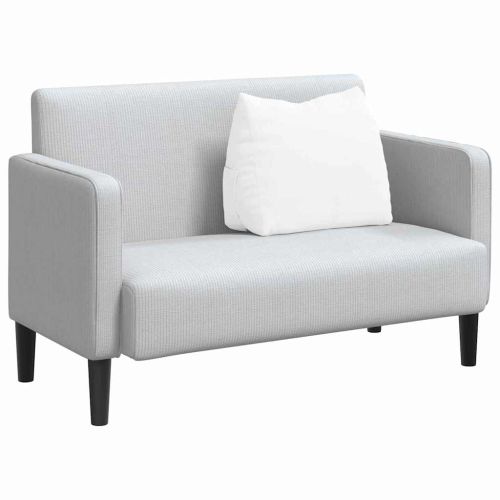 Възглавница за гръб Бяло 60 x 20 x 50 см текстил