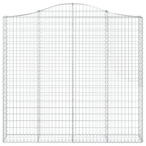 Габионни кошници арка 12 бр 200x30x180/200см поцинковано желязо