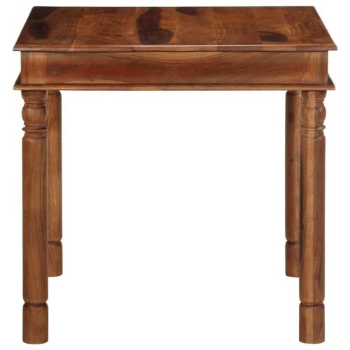 Трапезна маса 80x80x77 cm масивна дървесина акация