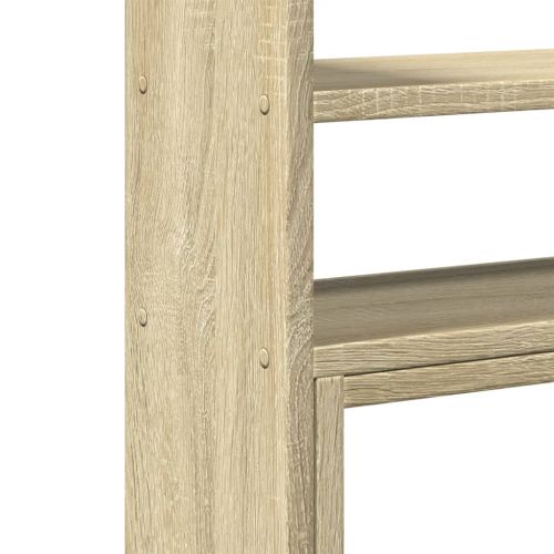 Органайзер за бюро, сонома дъб, 40x17x41 см, инженерно дърво