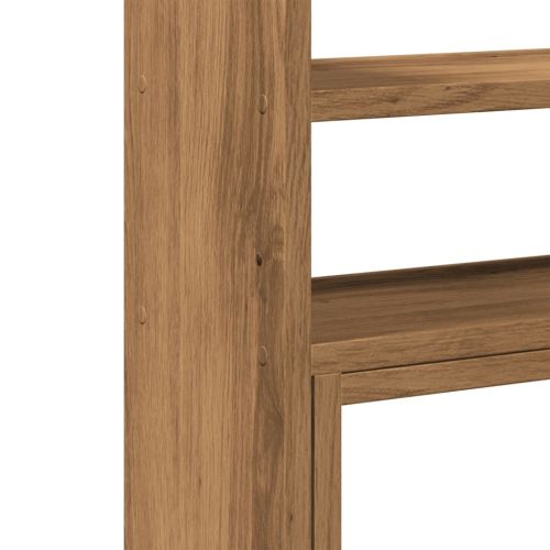 Органайзер за бюро, дъб артизан, 40x17x41 см, инженерно дърво