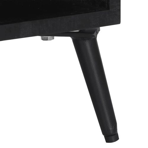 Нощно шкафче, 40х30х50 см, тикова дървесина масив