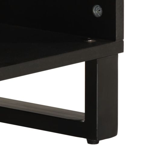 ТВ шкаф, 100x34x46 см, масивно акациево дърво