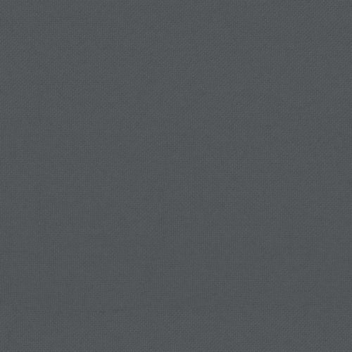 Среден диван с възглавници, черен, борово дърво масив