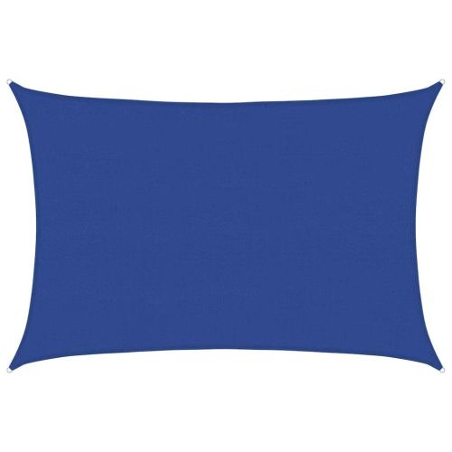 Платно-сенник, 160 г/м², правоъгълно, сини, 5x6 м, HDPE