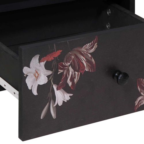 Нощно шкафче Кафяво 40 x 33 x 46 см Солидно мангово дърво