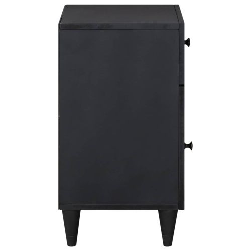 Нощно шкафче Многоцветен 50 x 33 x 60 см Солидно мангово дърво