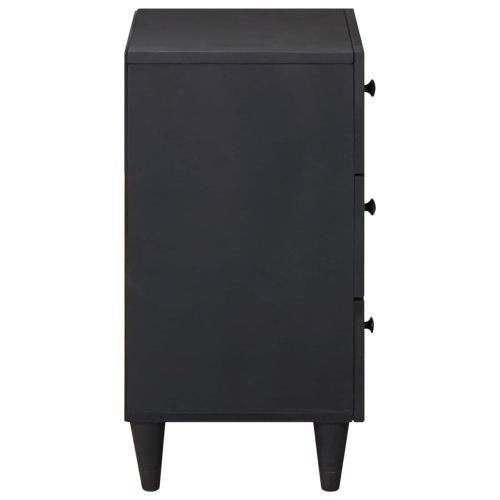 Нощно шкафче Многоцветен 50 x 33 x 60 см Солидно мангово дърво