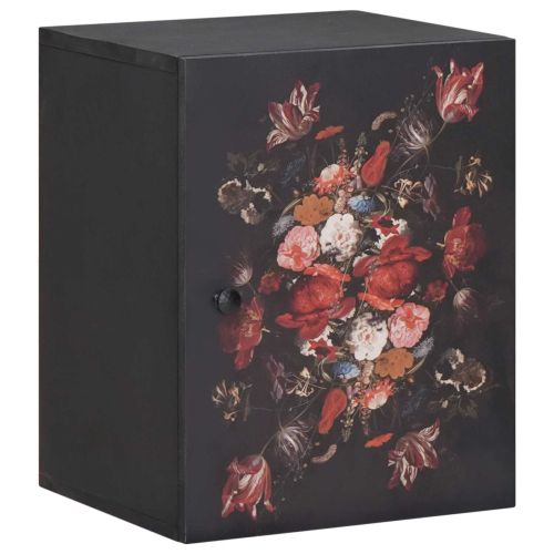 Висящ шкаф Многоцветен 38 x 33,5 x 48 см Солидно мангово дърво