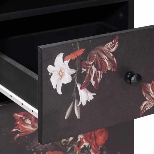 Шкаф за баня с чекмедже с врата Многоцветен 38 x 33,5 x 160 см