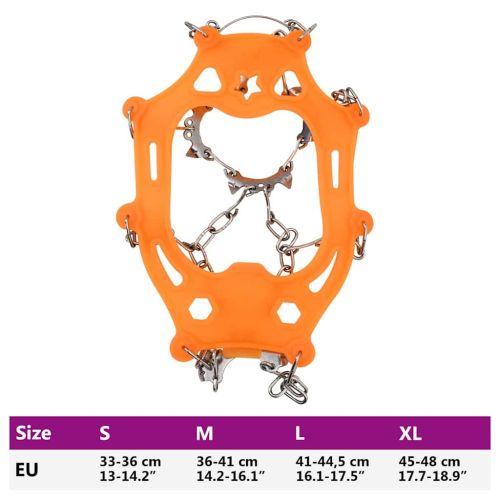 Ледени точки за обувки Оранжево L