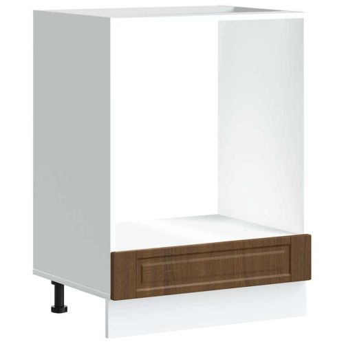 Шкаф за фурна, Porto, кафяв дъб, инженерно дърво