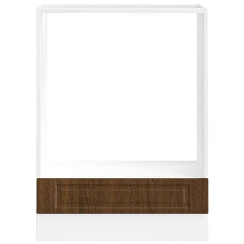 Шкаф за фурна, Porto, кафяв дъб, инженерно дърво