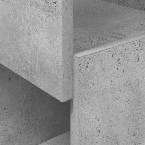 Ъглов шкаф Бяло 25,5x25x102см Инженерно дърво