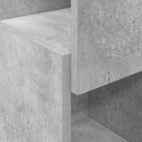 Ъглов шкаф Бяло 25,5x25x80см Инженерно дърво