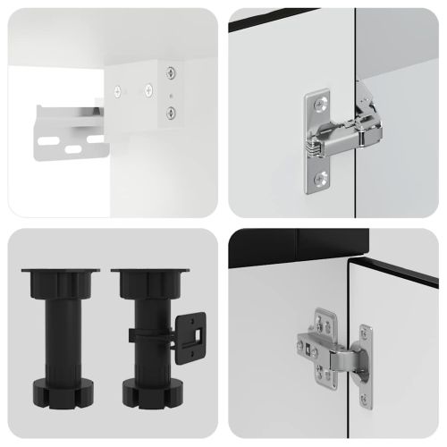 Комплект кухненски шкафове от 11 части Porto, инженерно дърво